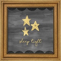 Framed 'Good Night Sleep Tight II' border=