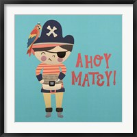 Framed Ahoy Matey I