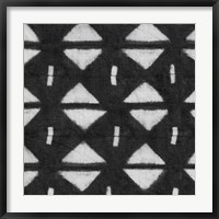 Framed Shibori Black III