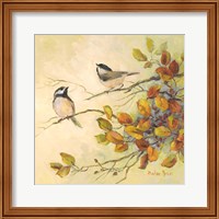 Framed Birds of Autumn I