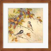 Framed Birds of Autumn II