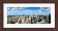 Framed Aerial View of New York City