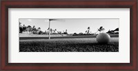 Framed Close Up Golf Ball And Hole, Hawaii