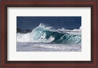 Framed Waves in Pacific Ocean, Hawaii