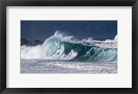 Framed Waves in Pacific Ocean, Hawaii