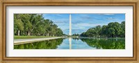 Framed Reflection of Washington Monument on Water, Washington DC