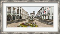 Framed Ponta Delgada City Hall, Sao Miguel, Azores, Portugal