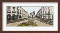 Framed Ponta Delgada City Hall, Sao Miguel, Azores, Portugal