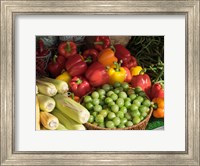 Framed Vegetables for Sale at a Market Stall, Helsinki, Finland