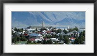 Framed Perlan Building, Reykjavik, Iceland