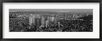 Framed Aerial View of Makati, Philippines