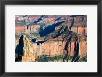 Framed North and South Rims, Grand Canyon, Arizona