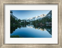 Framed Reflection of Mountain in a River, Sierra Nevada, California