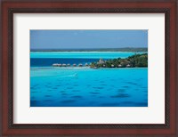 Framed Bungalows on the Beach, Bora Bora, French Polynesia