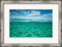 Framed Clouds over the Pacific Ocean, Bora Bora, French Polynesia