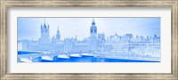 Framed Westminster Bridge & Big Ben, London
