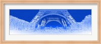 Framed Low Section of the Eiffel Tower, Paris
