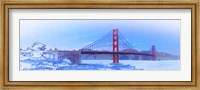Framed Pop of Color, Golden Gate Bridge, San Francisco