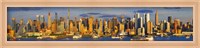 Framed Panoramic View of Manhattan Skyline