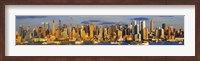 Framed Panoramic View of Manhattan Skyline