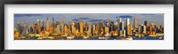 Framed Panoramic View of Manhattan Skyline