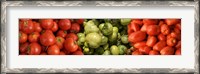 Framed Close-up of Assorted Tomatoes