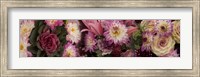 Framed Close-up of Flowers in a Bouquet