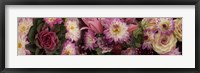 Framed Close-up of Flowers in a Bouquet