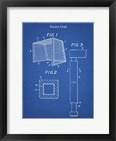 Framed Blueprint Soccer Goal Patent
