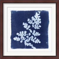 Framed Flora Cyanotype I