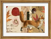 Framed Autumn Fox