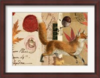 Framed Autumn Fox