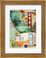 Framed California Girl
