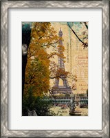 Framed Eiffel in October