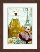 Framed Rive Gauche Revue