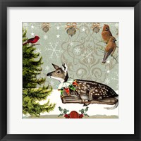 Framed Winter Fawn