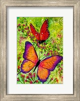 Framed Butterfly Sparkles