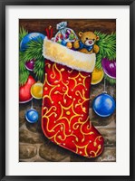 Framed Christmas Stocking