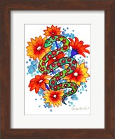 Framed Mosaic Snake