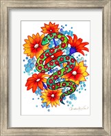 Framed Mosaic Snake