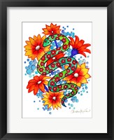 Framed Mosaic Snake