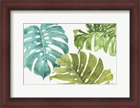 Framed Mixed Greens LXX