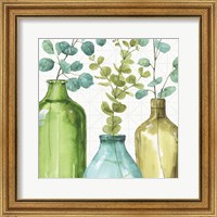 Framed Mixed Greens LVI