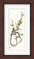Framed Moss Blossom