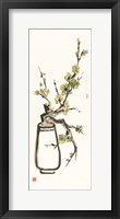 Moss Blossom Framed Print