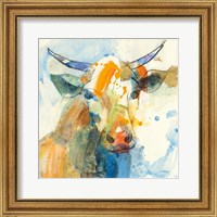 Framed Happy Cows I