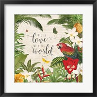 Parrot Paradise V Framed Print
