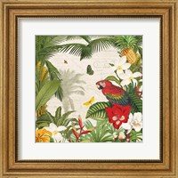 Framed Parrot Paradise III