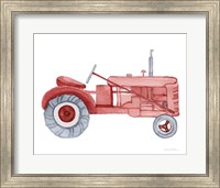 Framed Life on the Farm Tractor Element