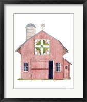 Life on the Farm Barn Element I Framed Print